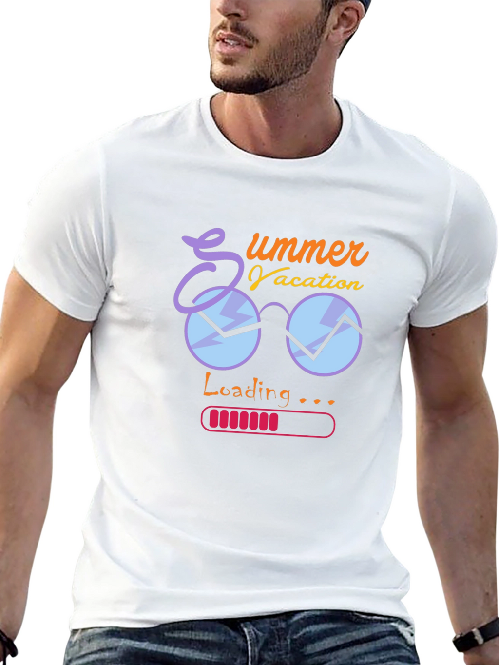 Summer Vacation Loading T-Shirt
