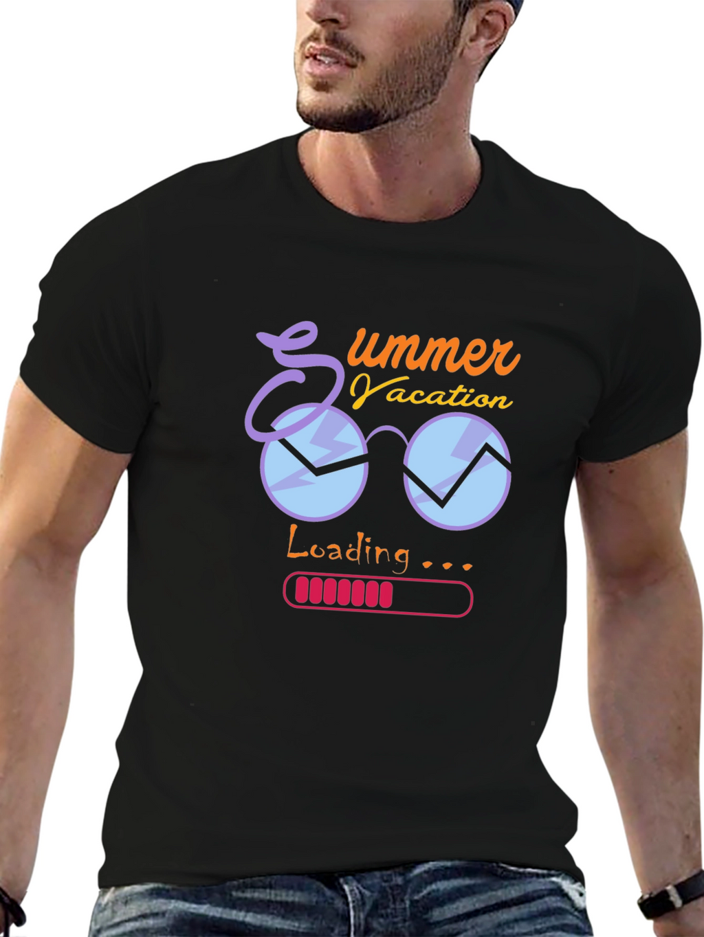 Summer Vacation Loading T-Shirt