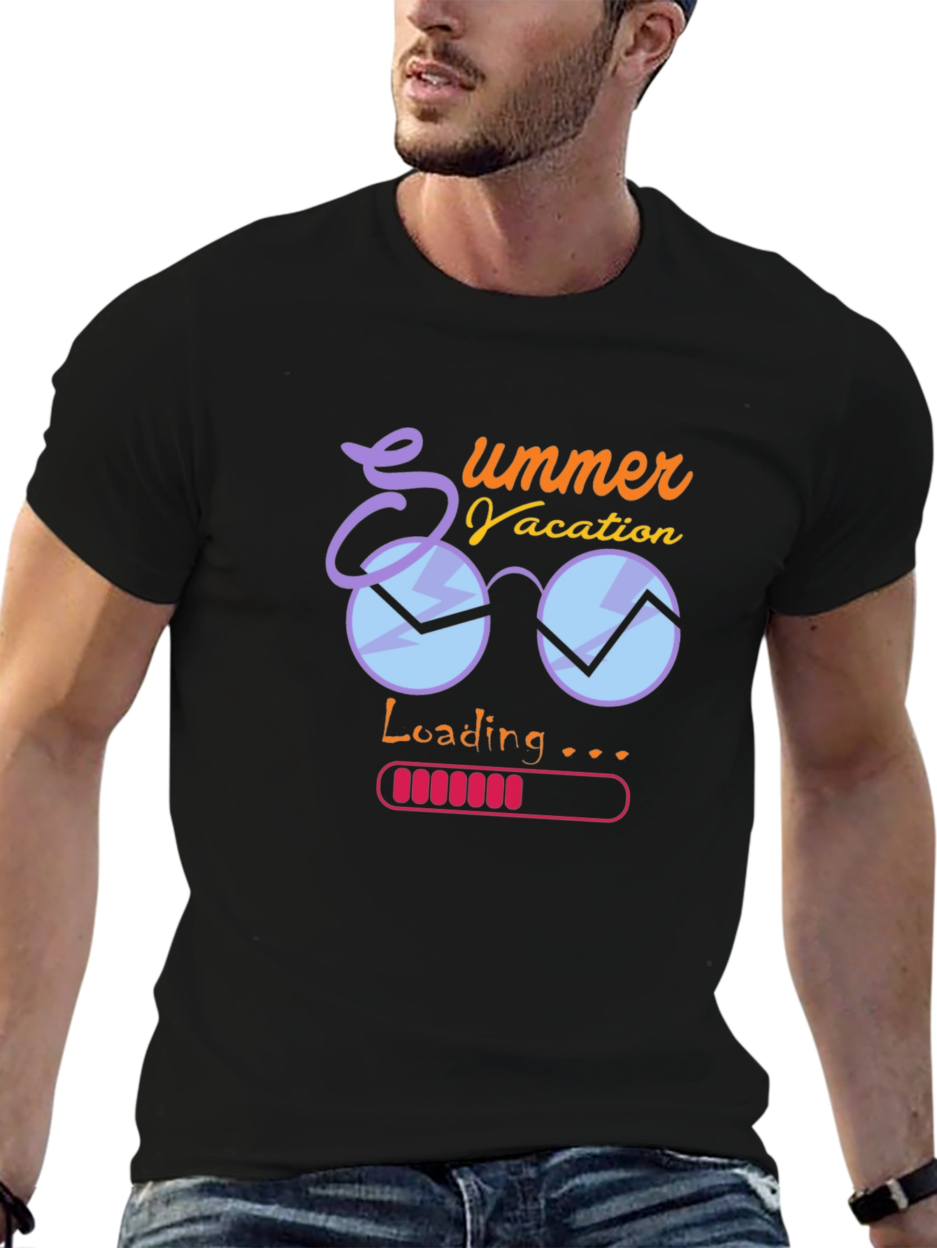 Summer Vacation Loading T-Shirt