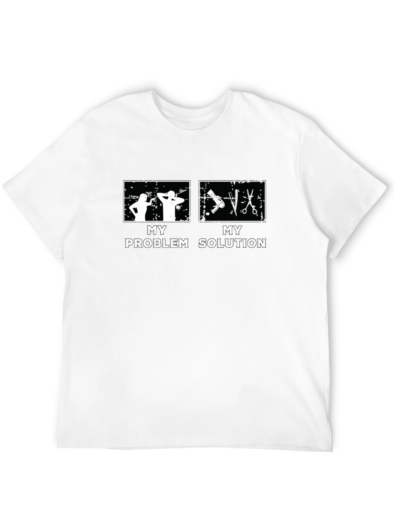 My Problem My Solution Barber T-Shirt