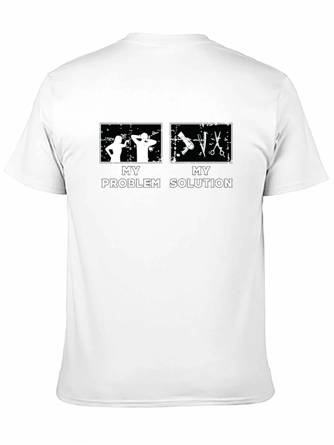 My Problem My Solution Barber T-Shirt