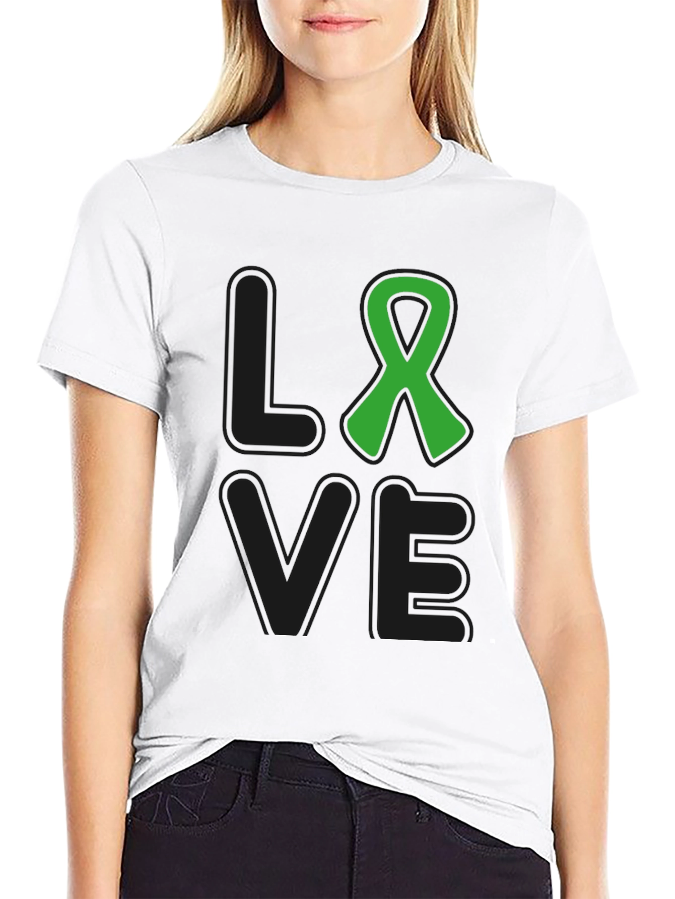 Love Ribbon Awareness Graphic Tee