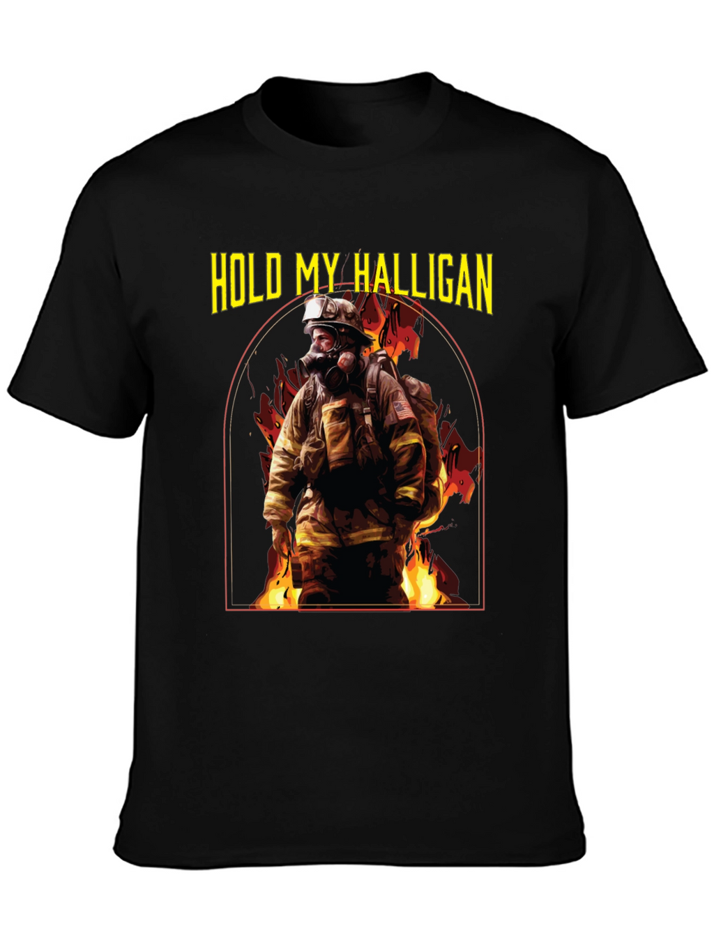 Hold My Halligan Firefighter T-Shirt