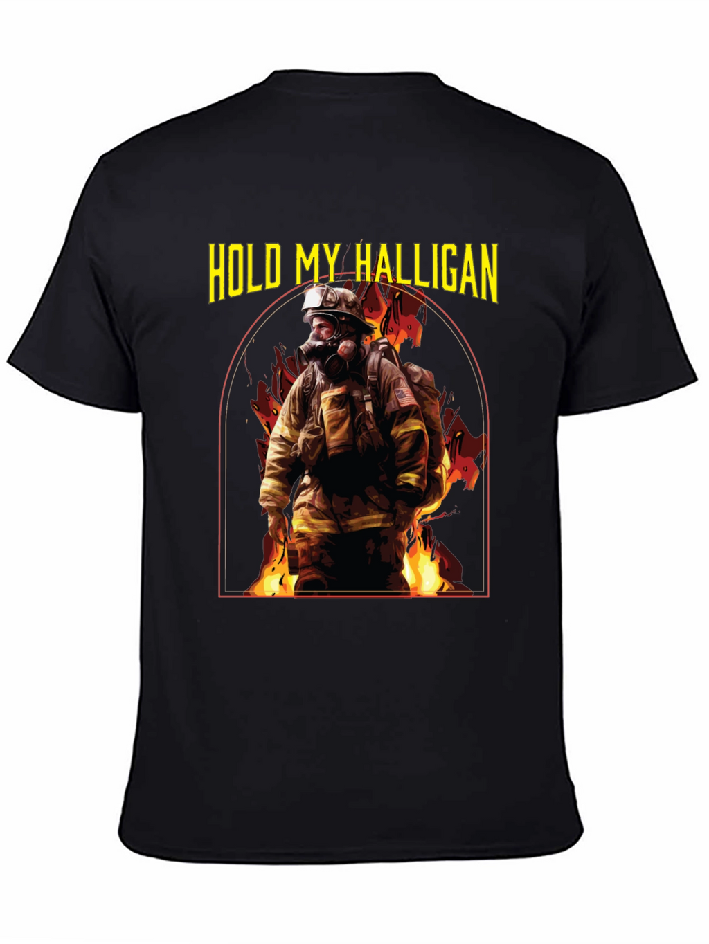Hold My Halligan Firefighter T-Shirt
