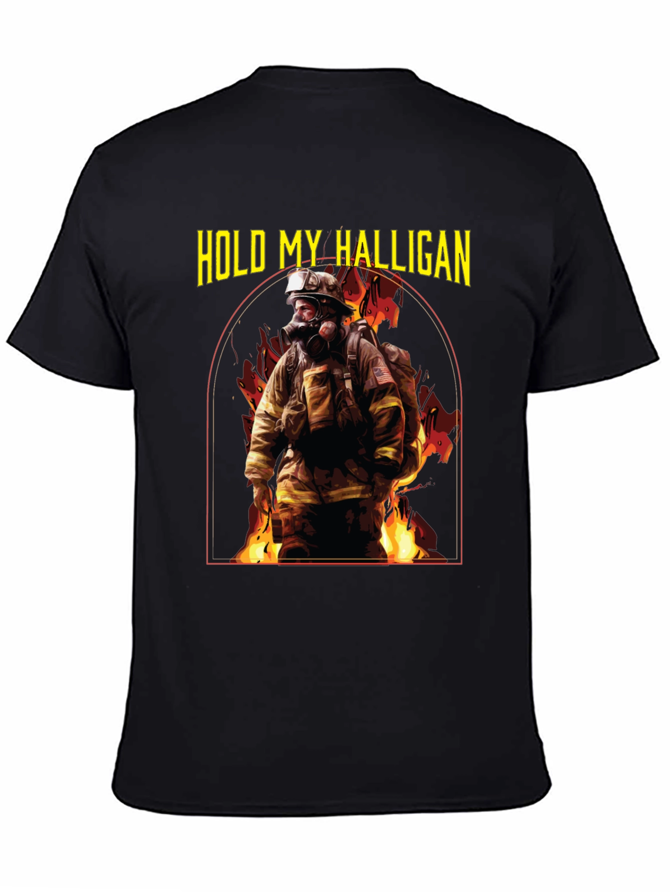 Hold My Halligan Firefighter T-Shirt