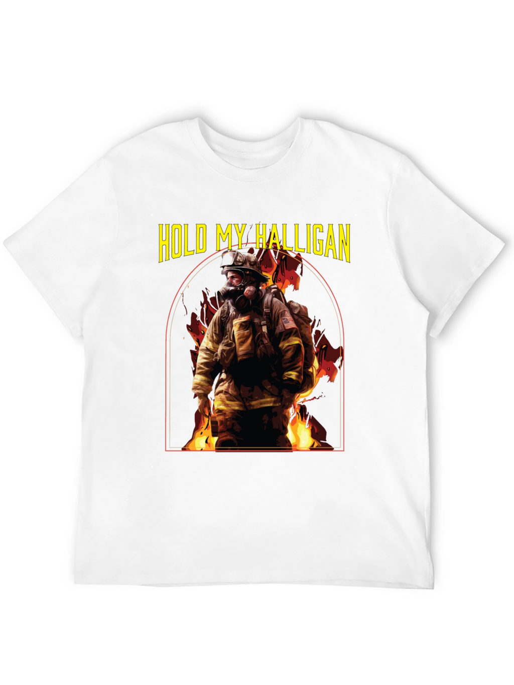 Hold My Halligan Firefighter T-Shirt