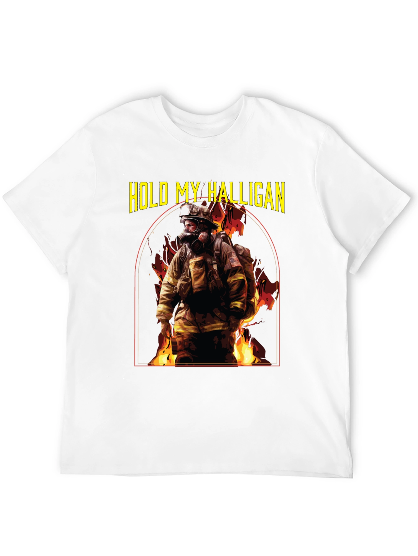 Hold My Halligan Firefighter T-Shirt