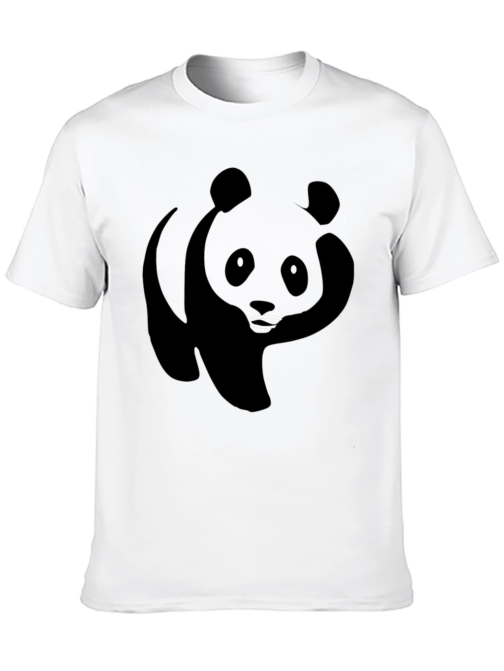 Black Panda Graphic T-Shirt