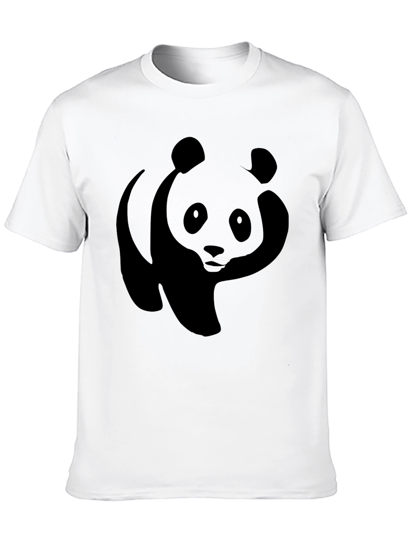 Black Panda Graphic T-Shirt