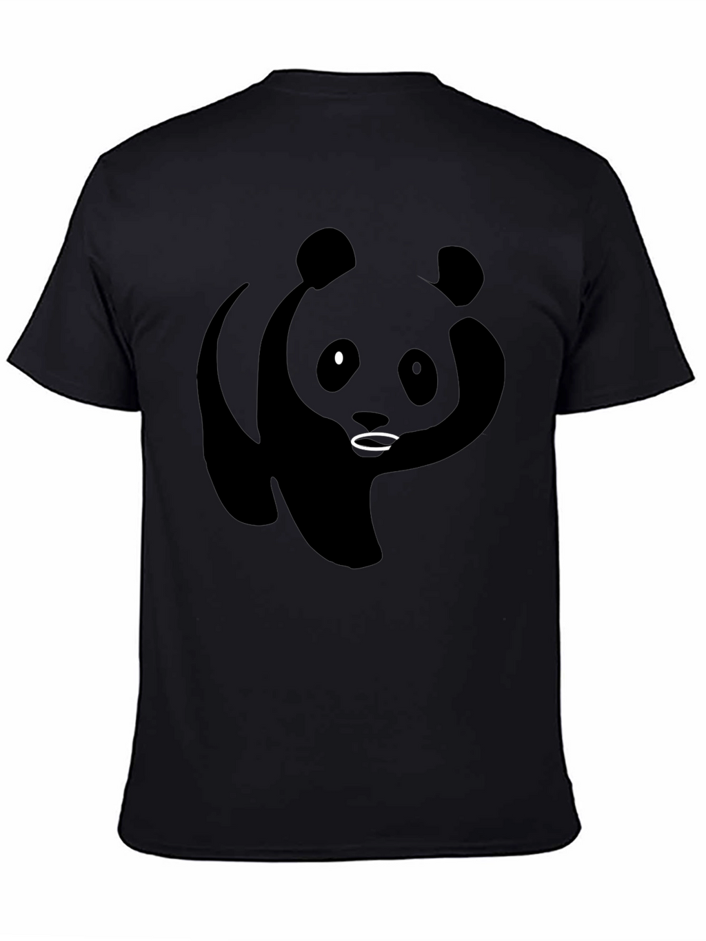 Black Panda Graphic T-Shirt
