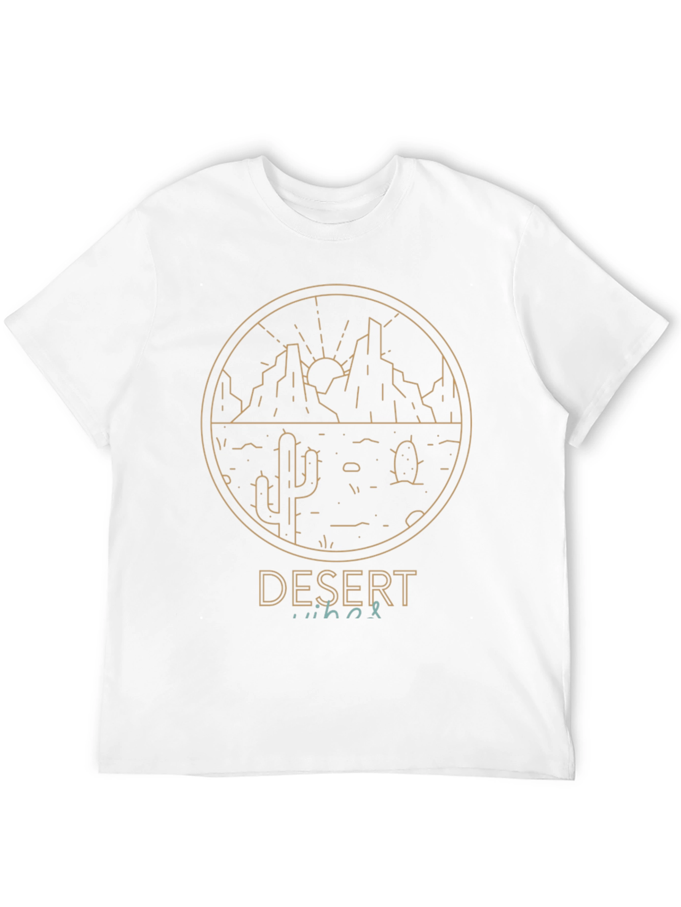 Desert Vibes Graphic Tee - Mens Black T-Shirt