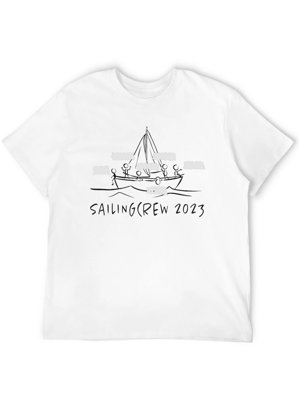Sailing Crew 2023 Black T-Shirt