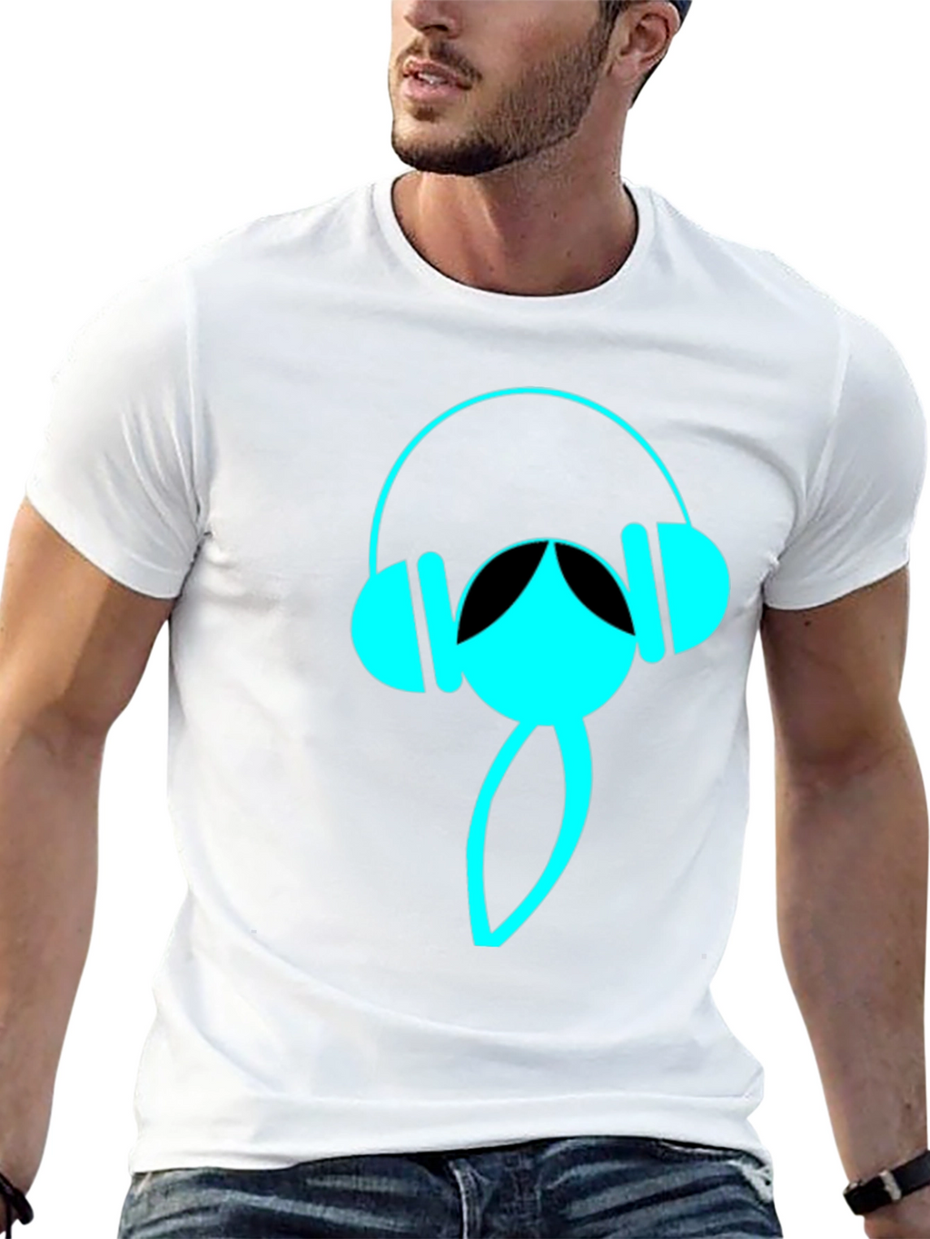 Stylish Graphic Tee - Music Lover Edition