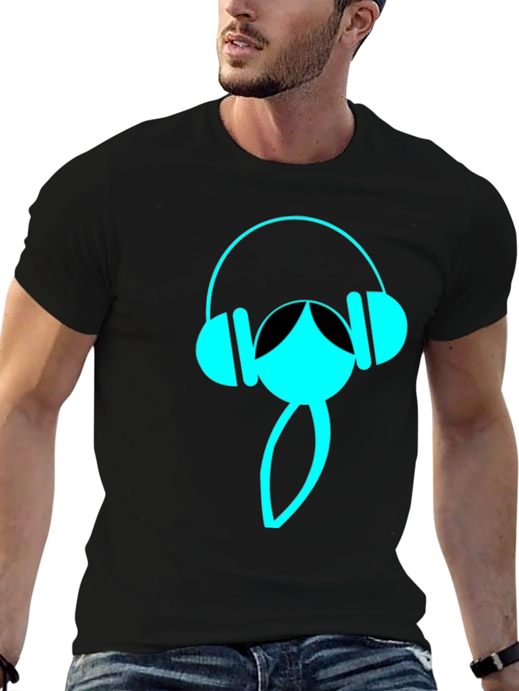 Stylish Graphic Tee - Music Lover Edition