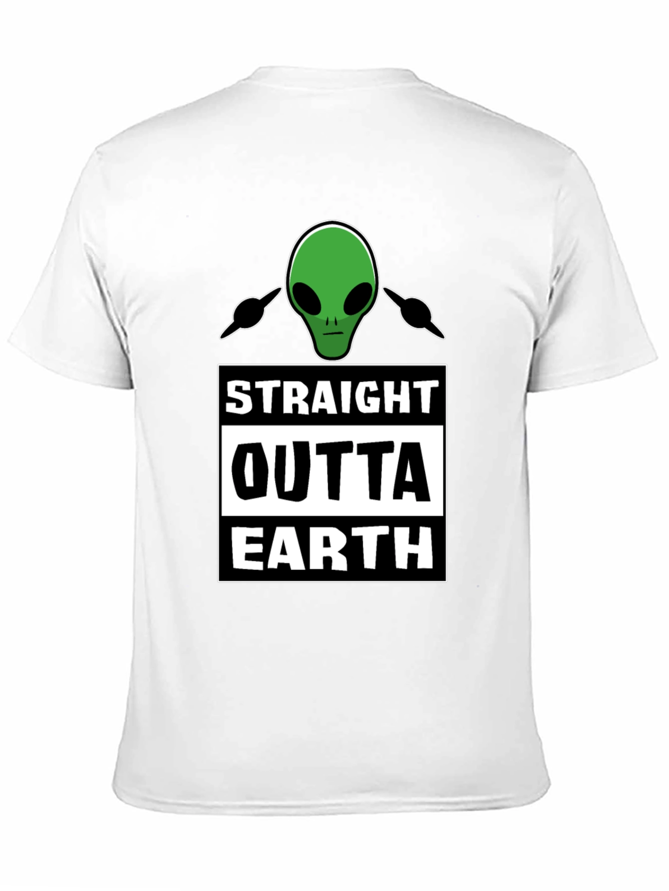 Straight Outta Earth Alien T-Shirt