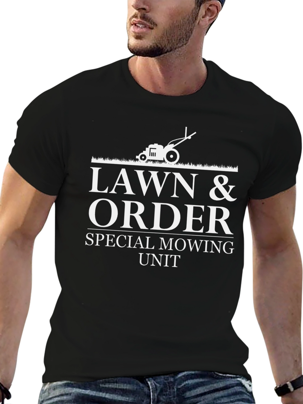 Lawn & Order Special Mowing Unit T-Shirt