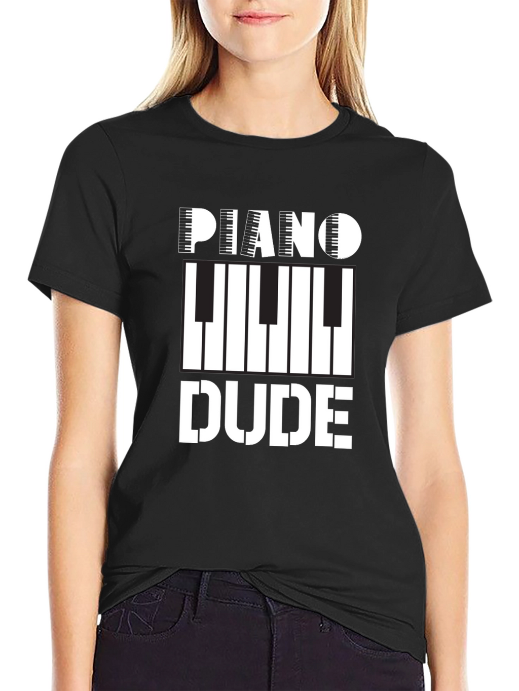 Piano Dude Graphic T-Shirt