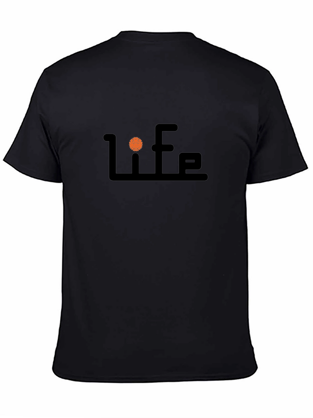 Basketball Life Graphic Black T-Shirt