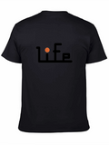 Basketball Life Graphic Black T-Shirt