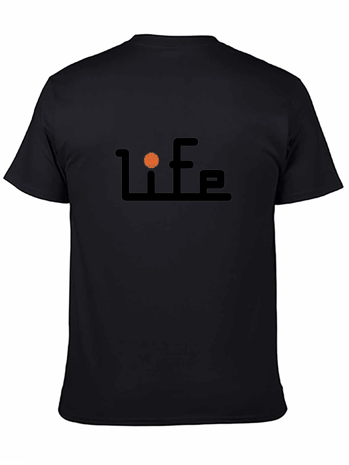 Basketball Life Graphic Black T-Shirt