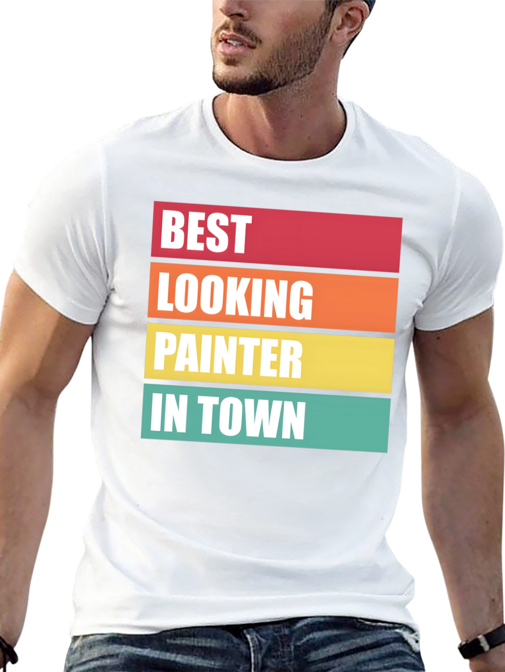 Best Looking Painter T-Shirt