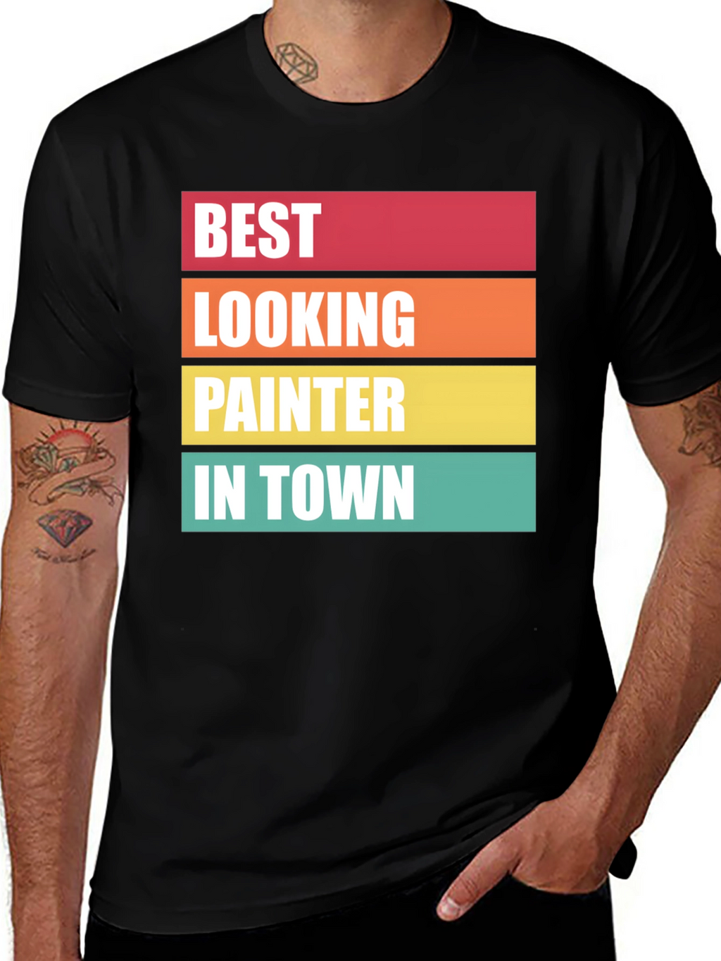Best Looking Painter T-Shirt