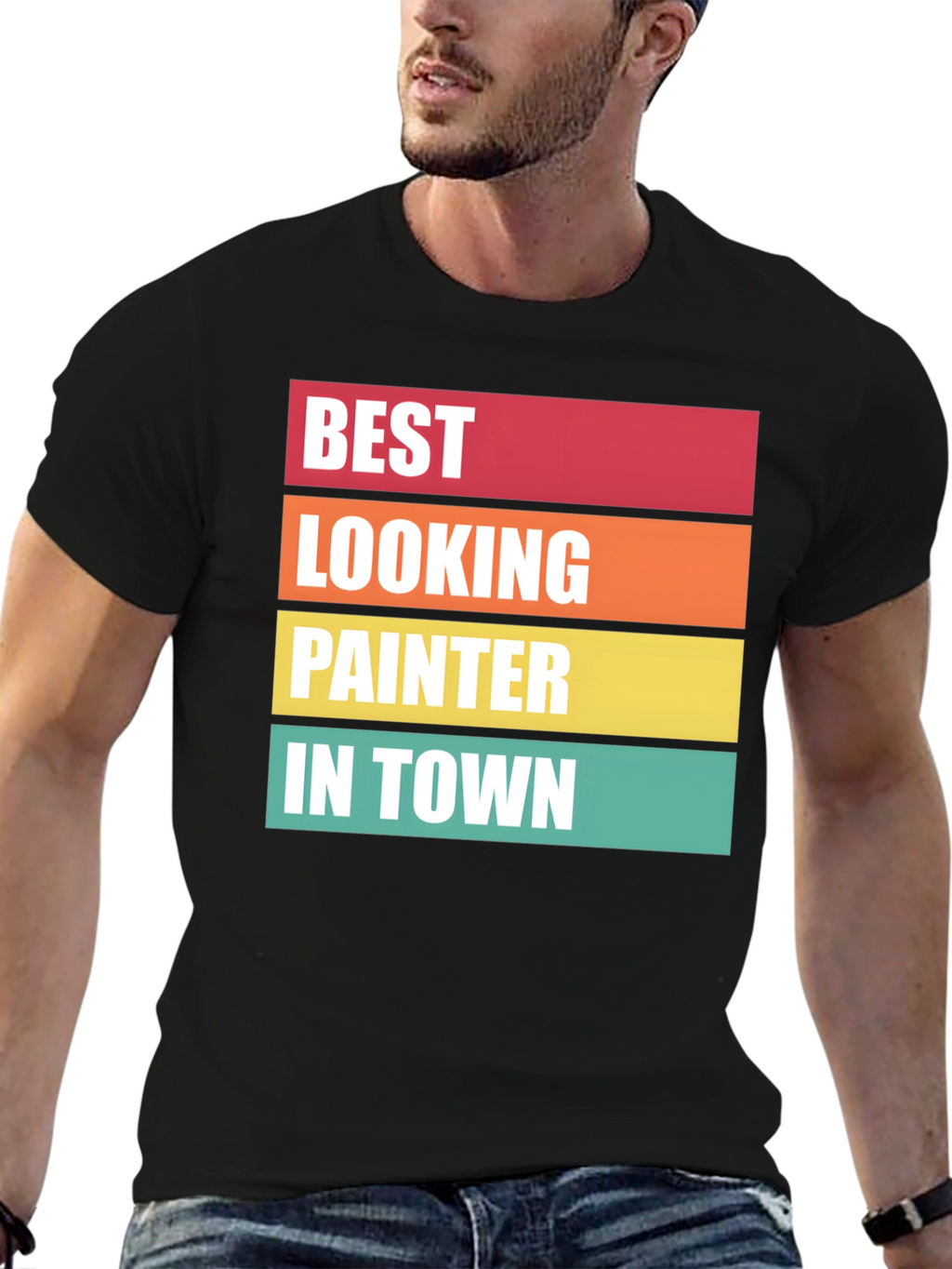 Best Looking Painter T-Shirt