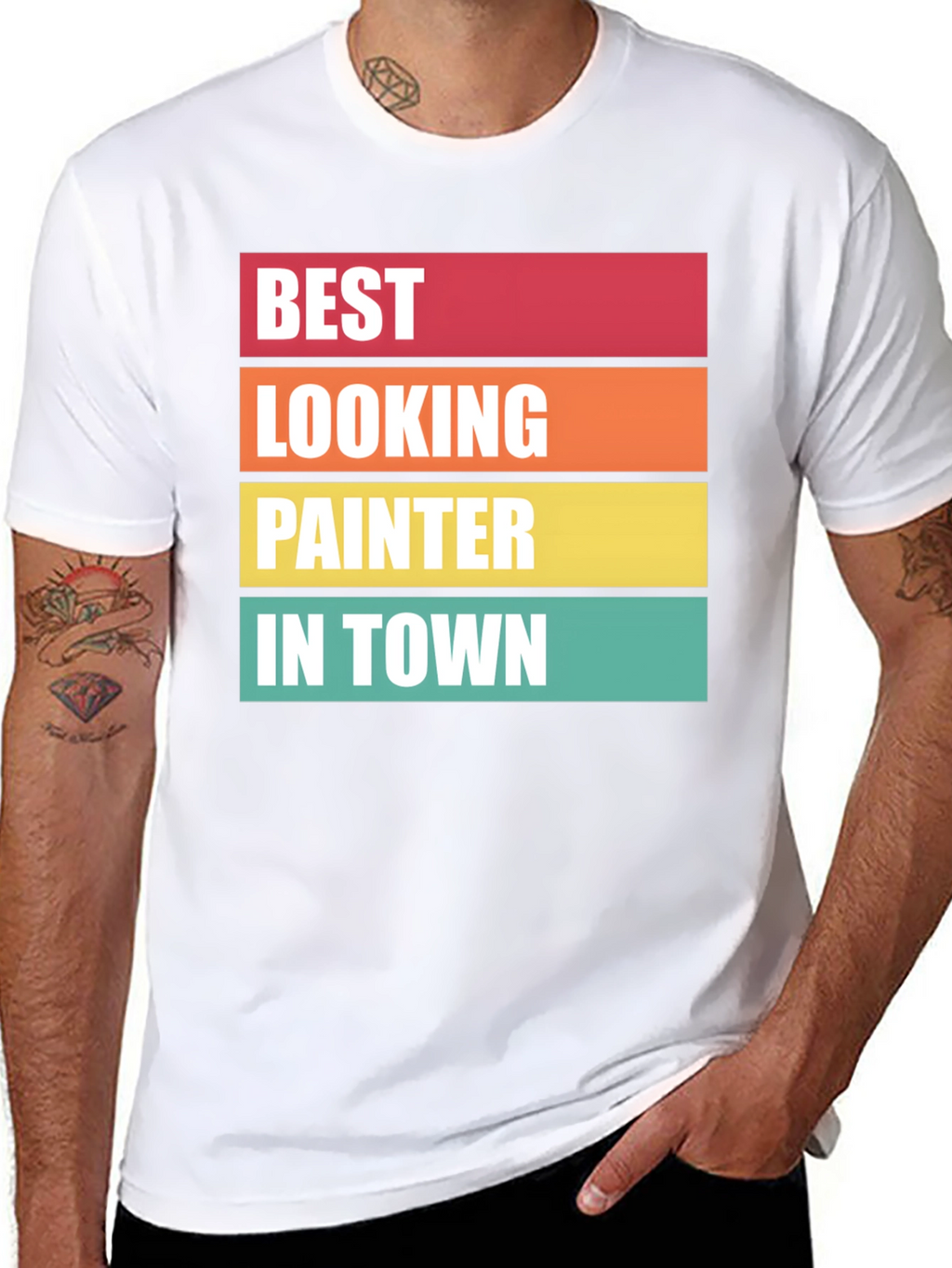 Best Looking Painter T-Shirt