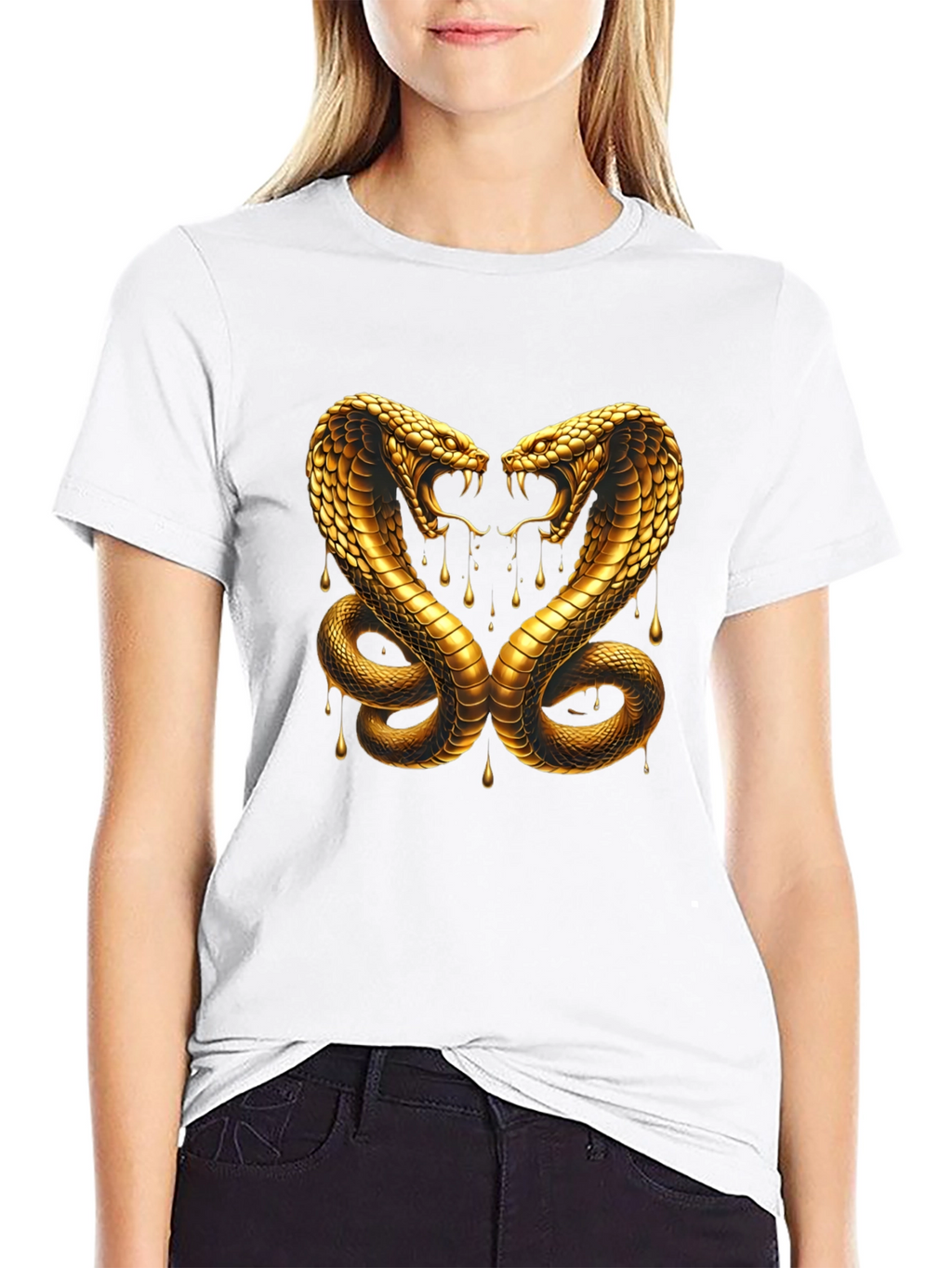 Golden Cobra Graphic Tee