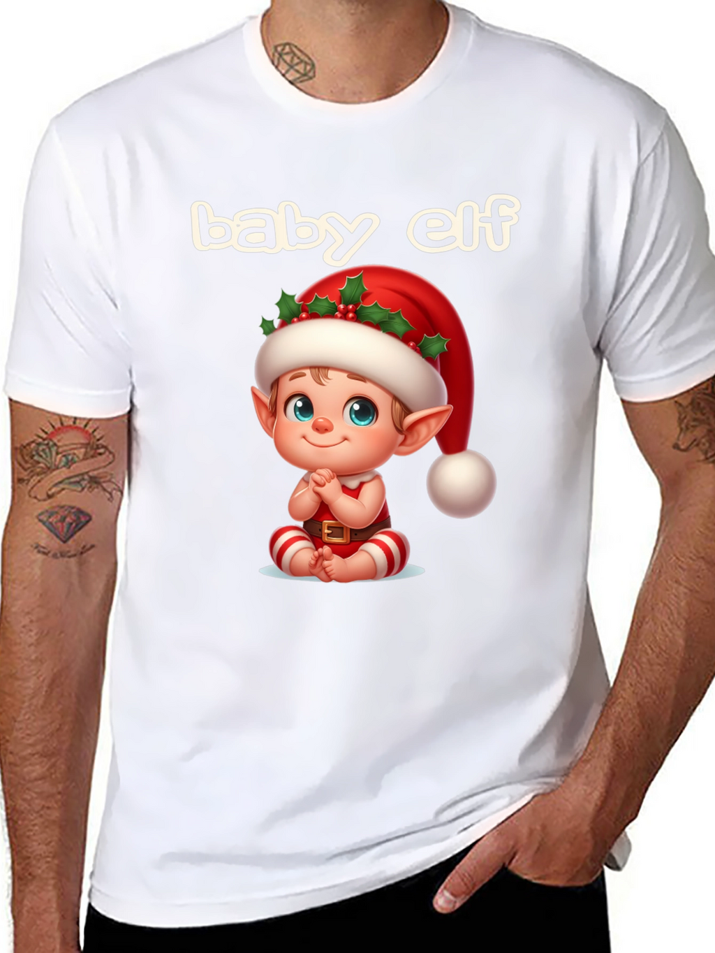 Baby Elf Christmas T-Shirt