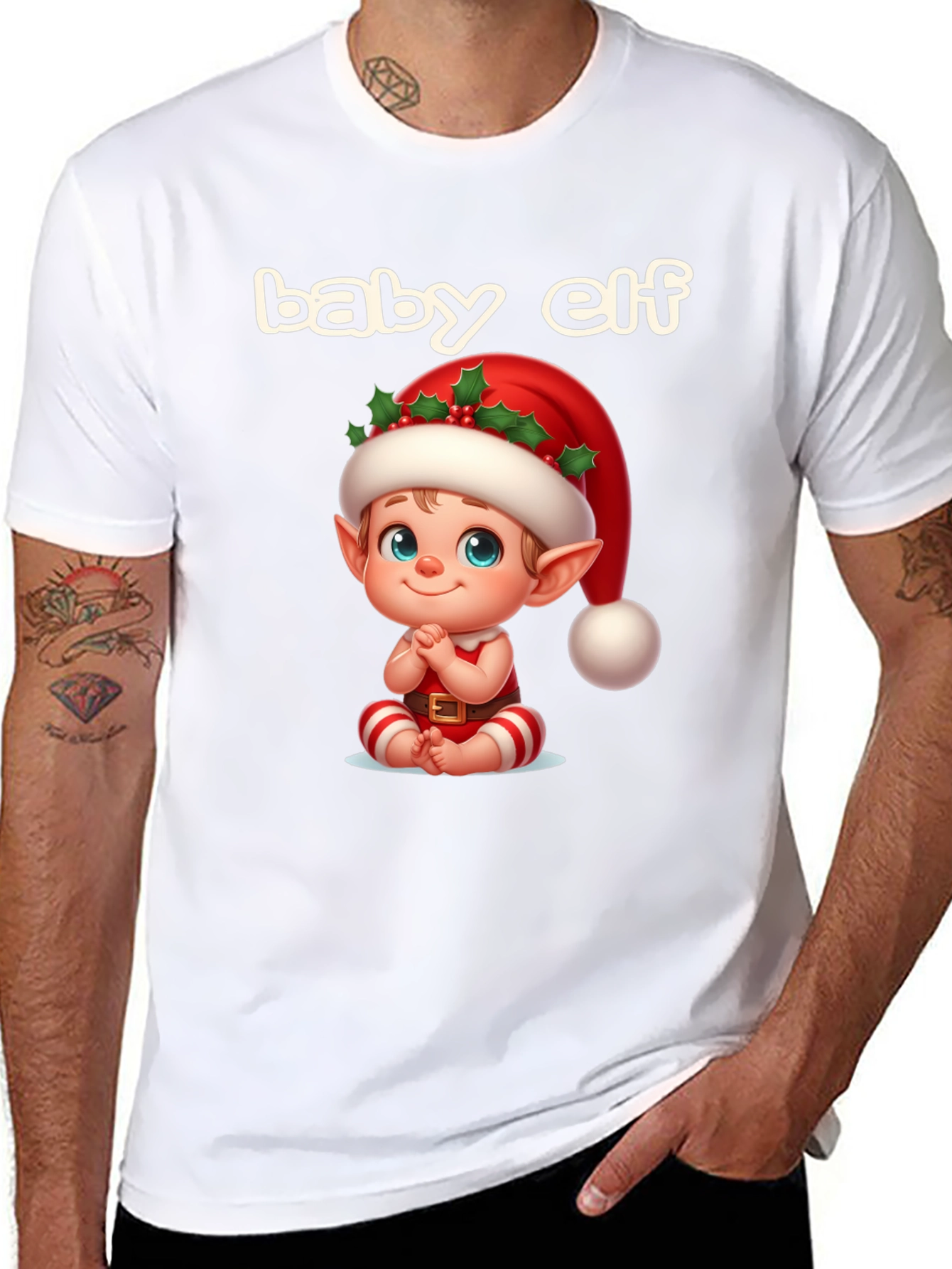 Baby Elf Christmas T-Shirt