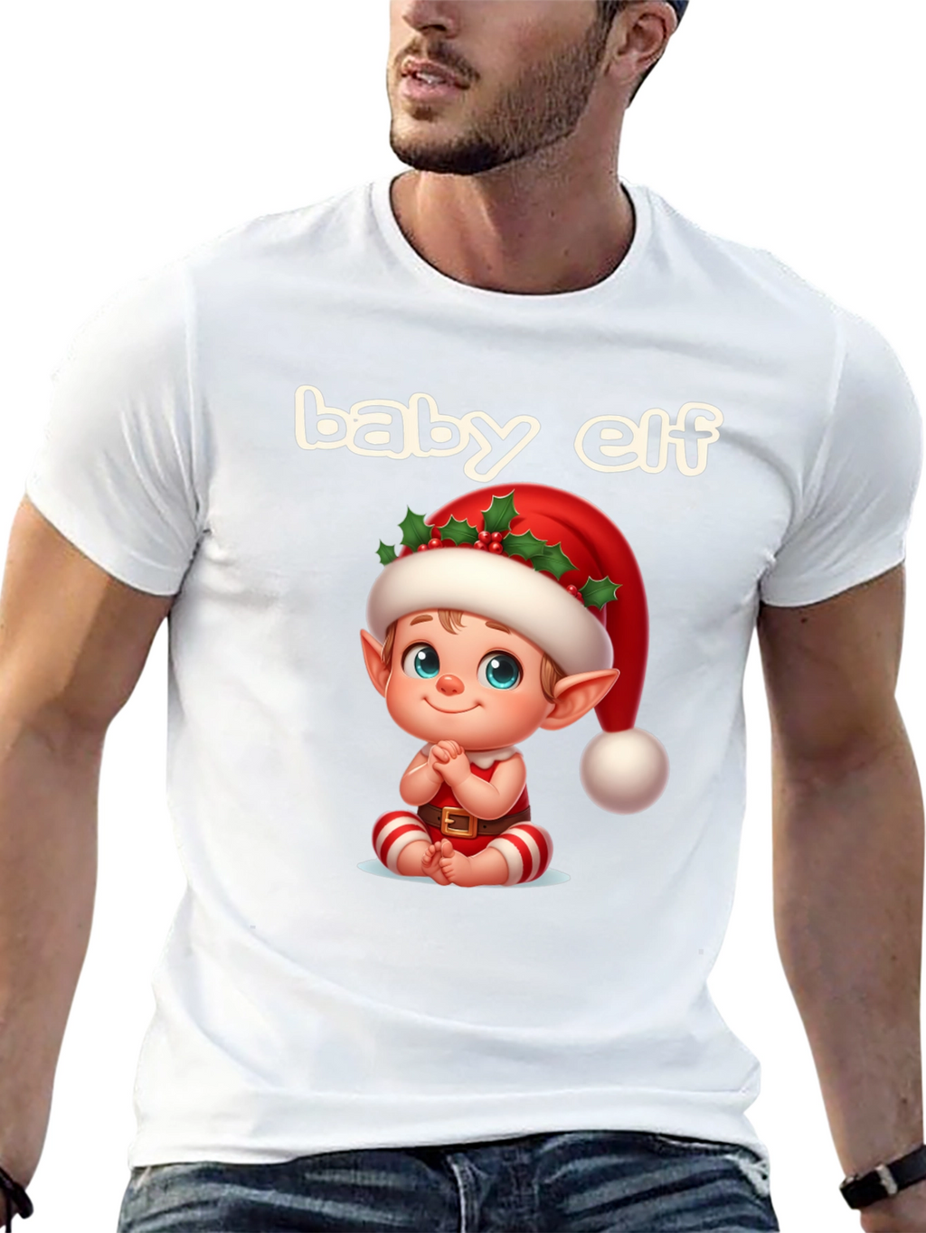 Baby Elf Christmas T-Shirt