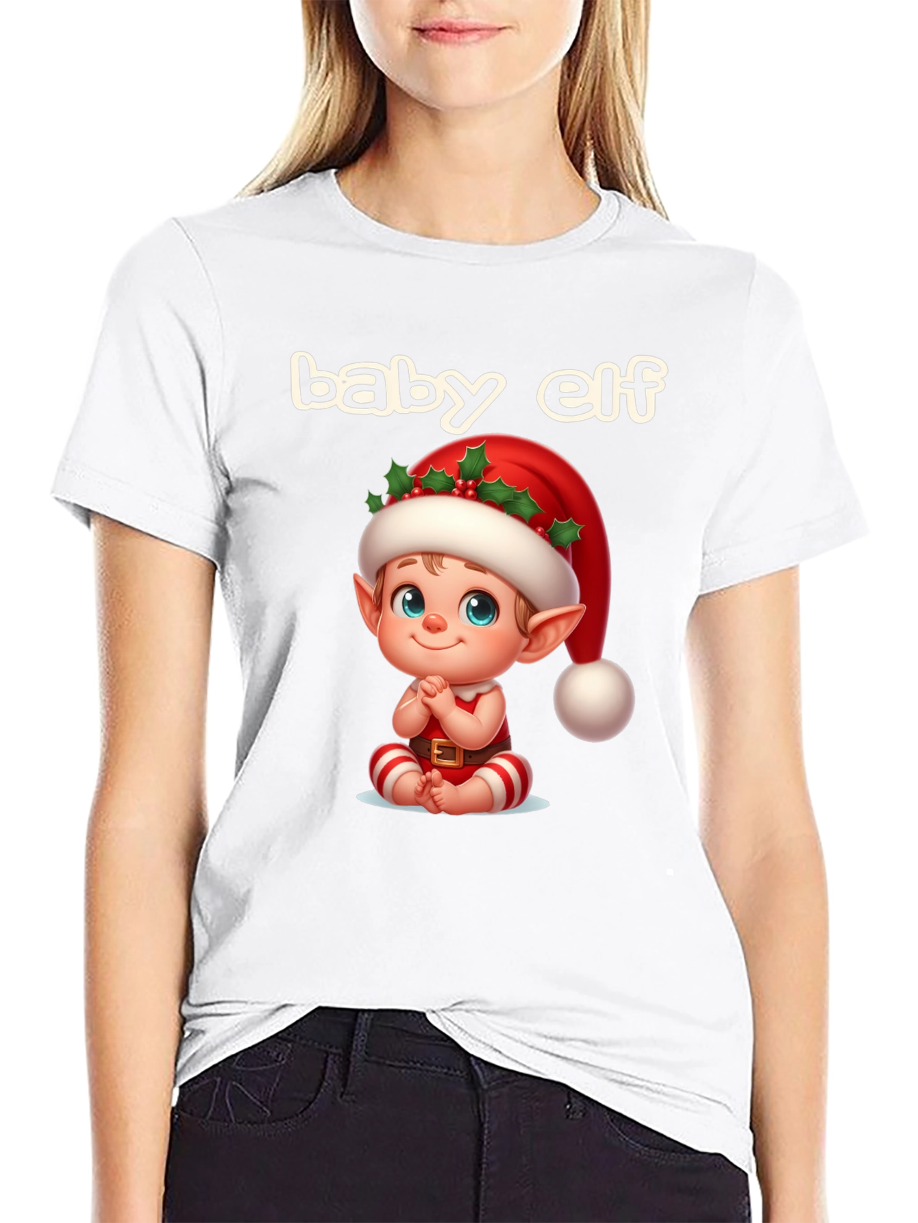 Baby Elf Christmas T-Shirt