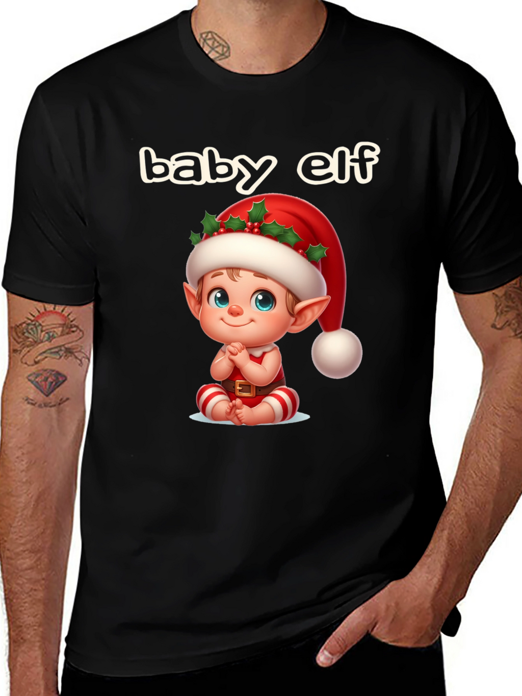 Baby Elf Christmas T-Shirt