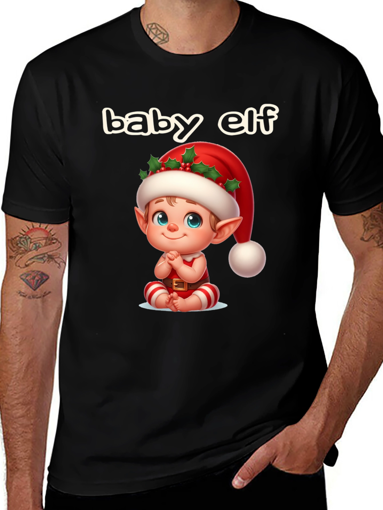 Baby Elf Christmas T-Shirt