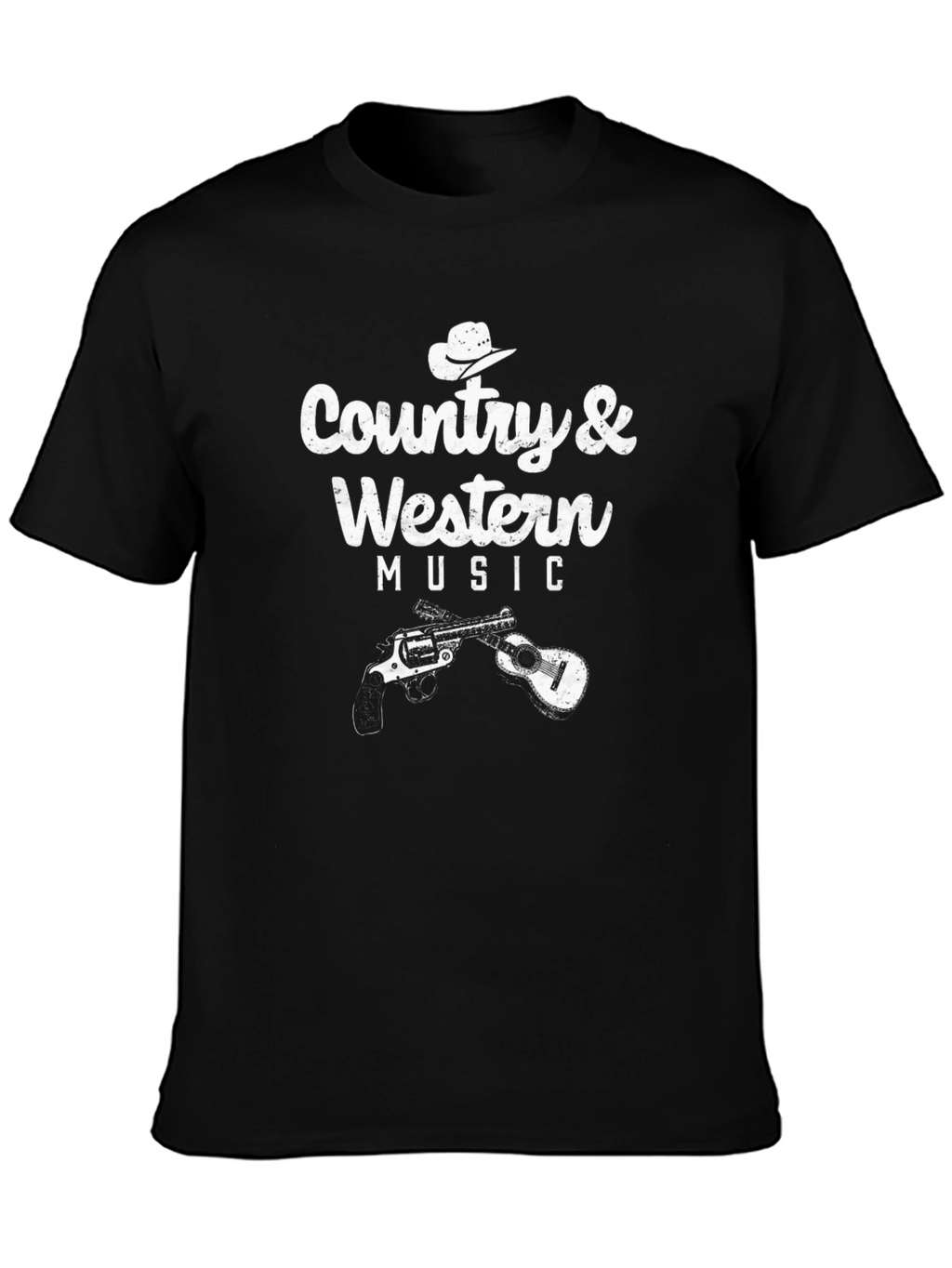 Country & Western Music Graphic T-Shirt