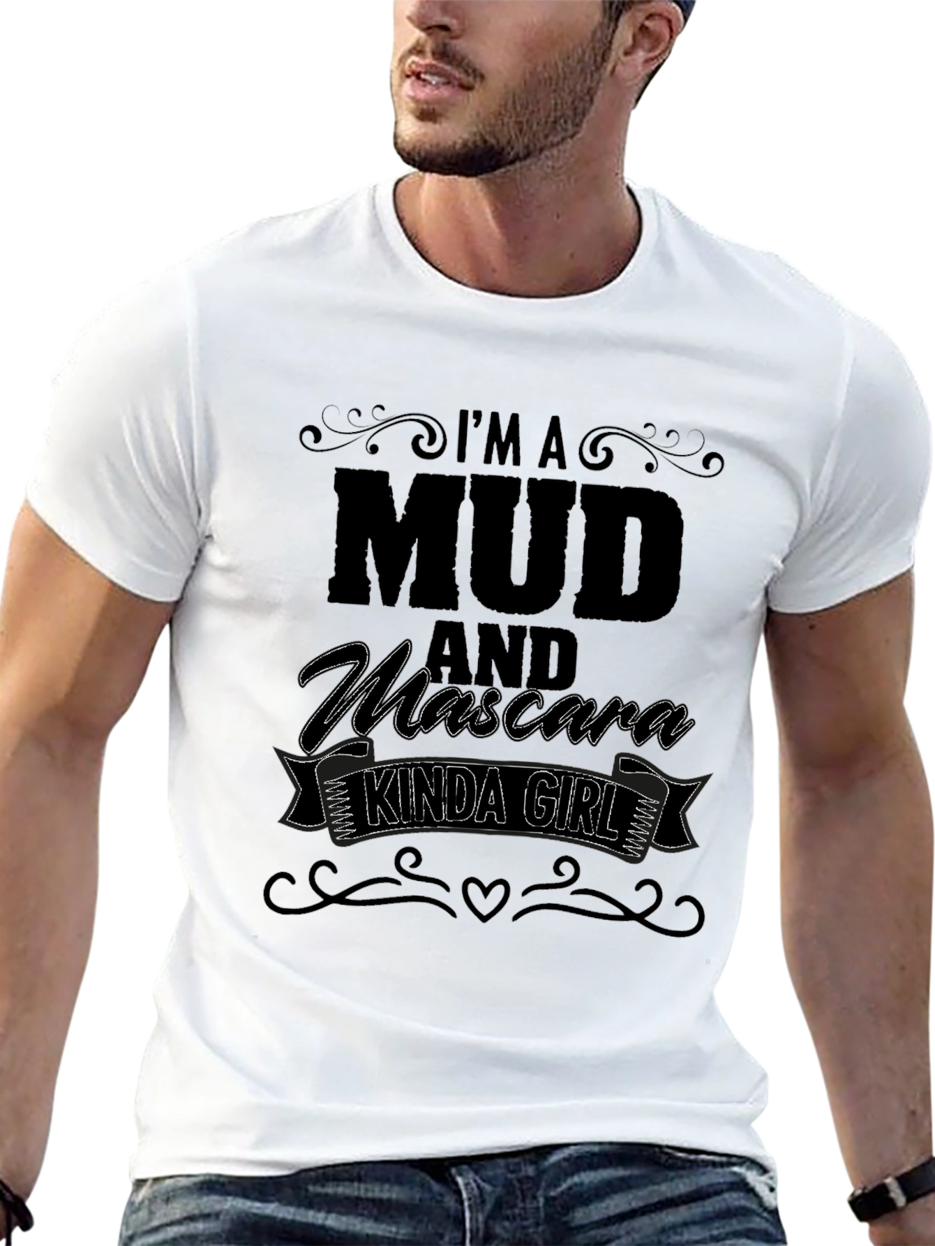 Mud & Mascara Kinda Girl Black Graphic Tee