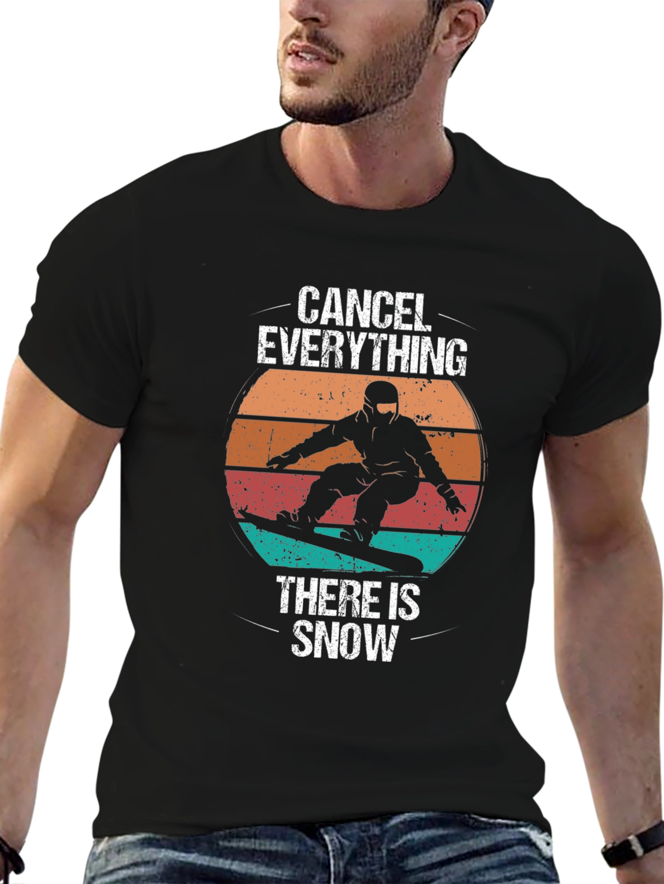 Cancel Everything Snowboard T-Shirt