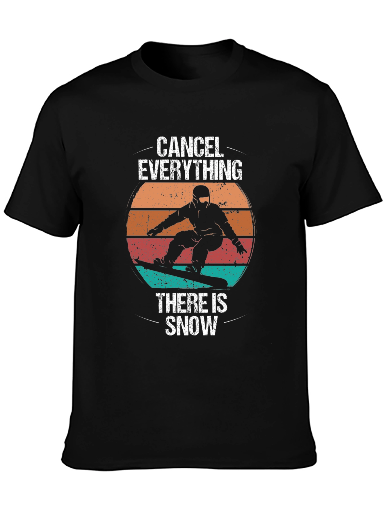 Cancel Everything Snowboard T-Shirt