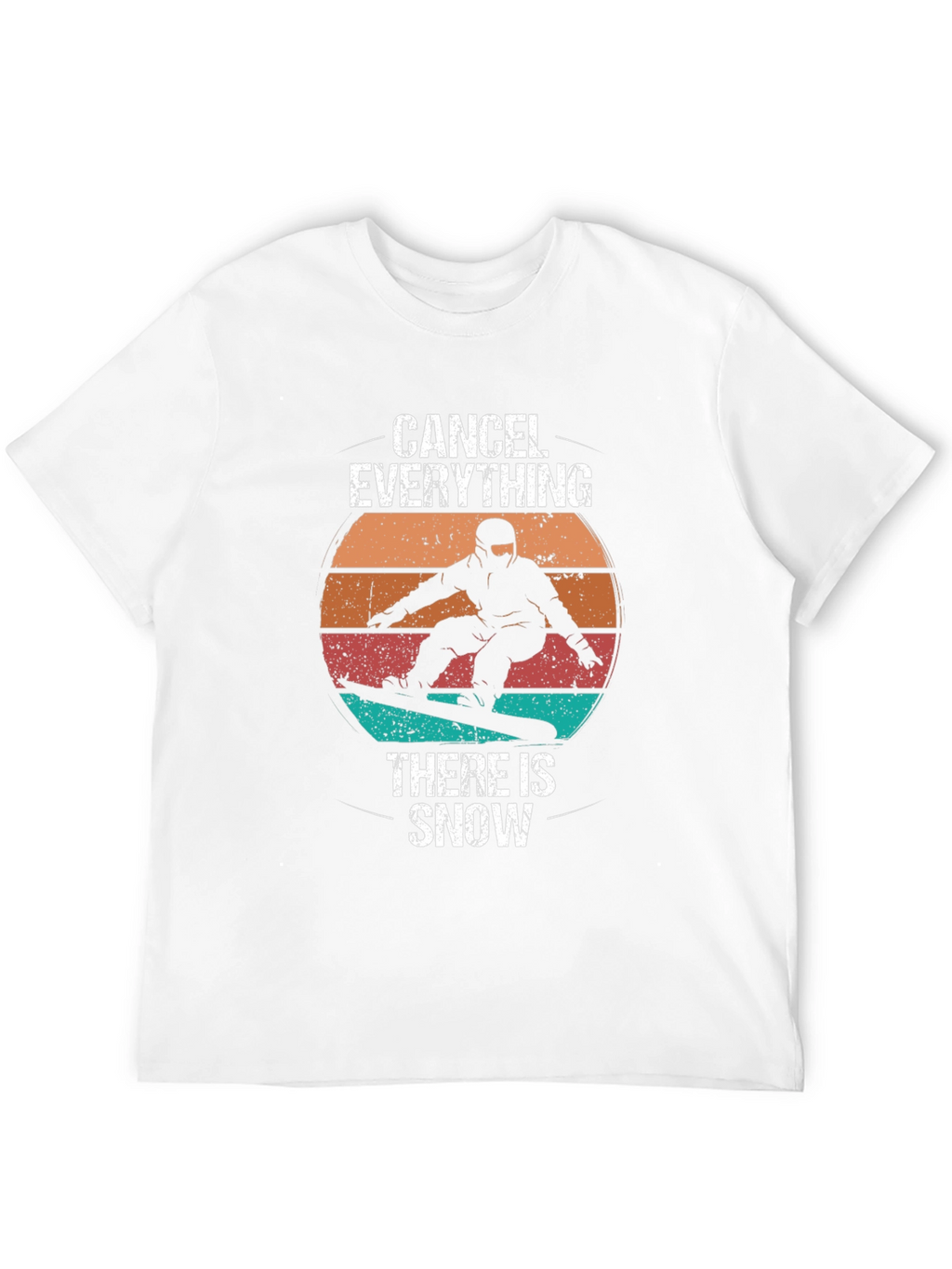 Cancel Everything Snowboard T-Shirt