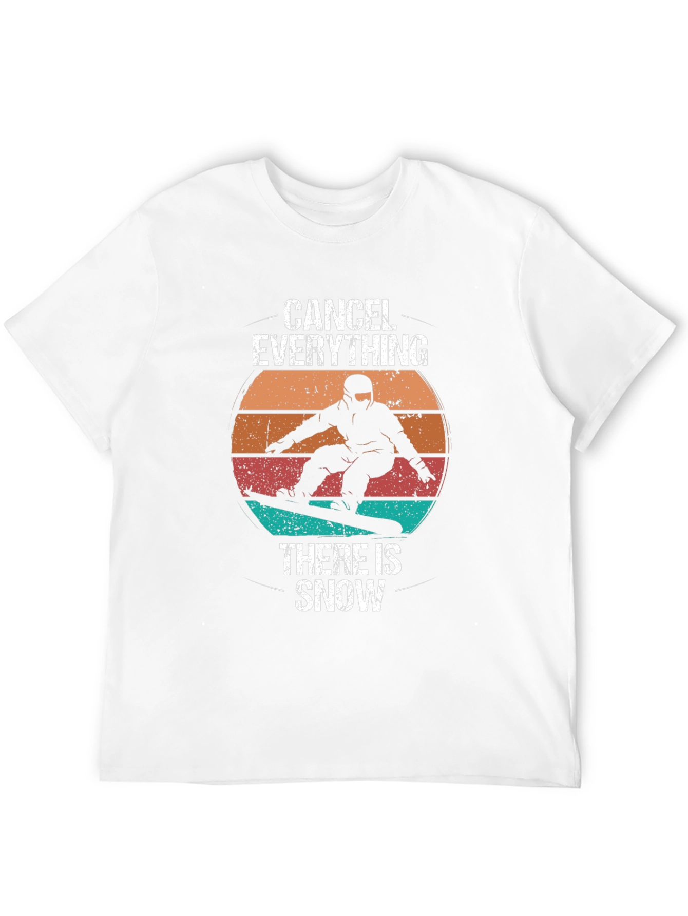 Cancel Everything Snowboard T-Shirt