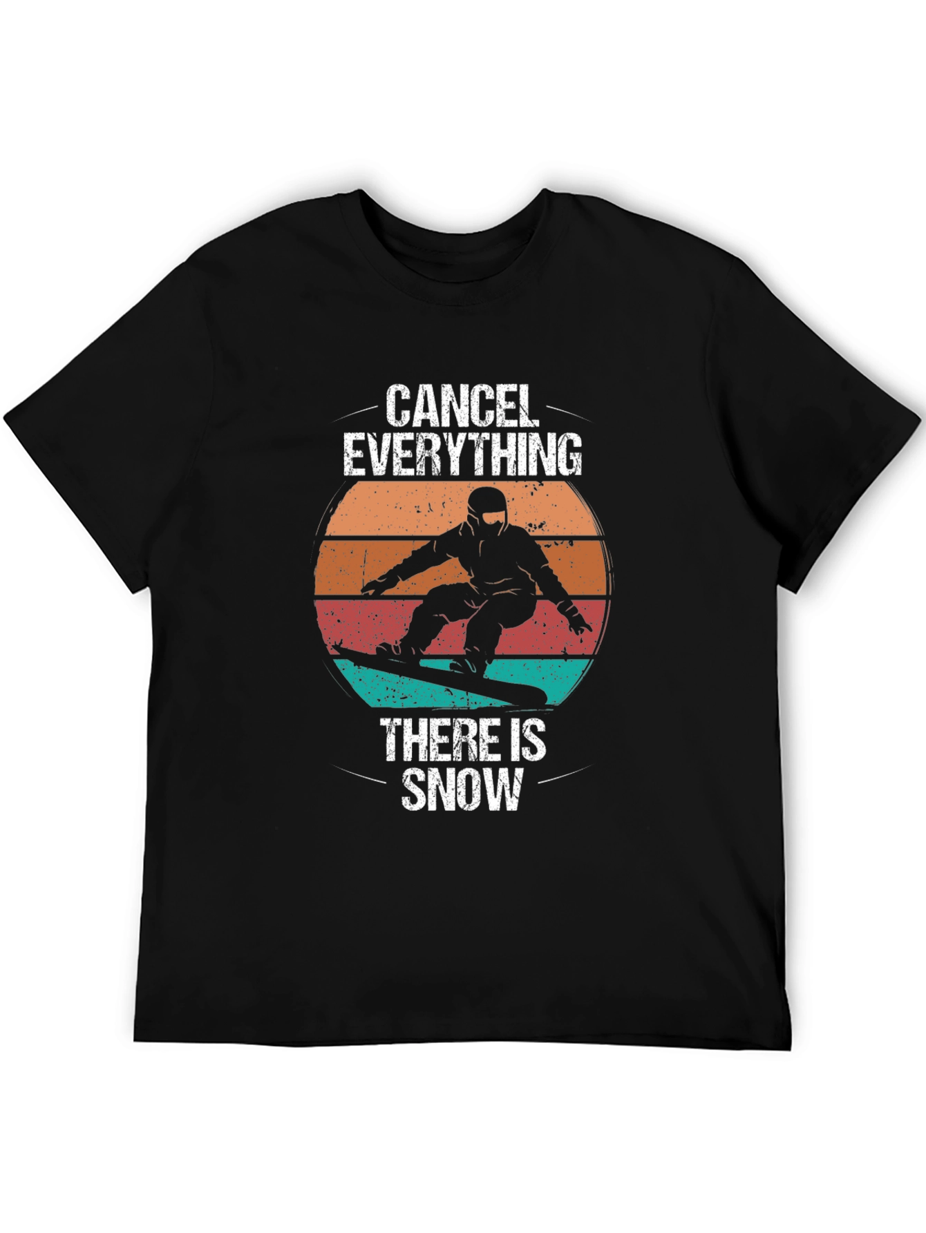 Cancel Everything Snowboard T-Shirt