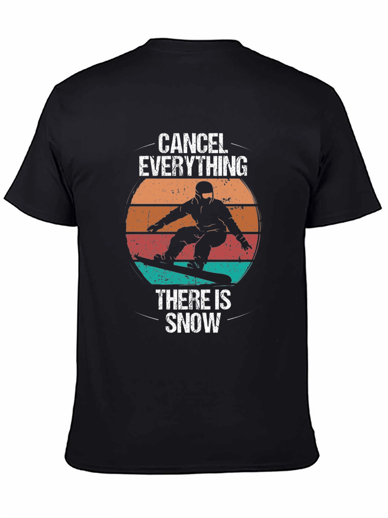 Cancel Everything Snowboard T-Shirt