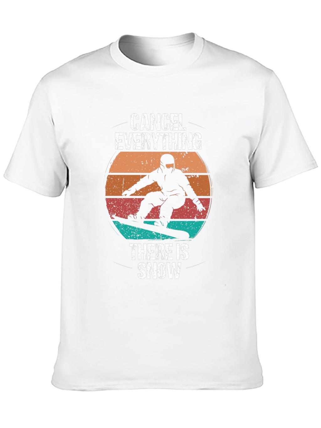Cancel Everything Snowboard T-Shirt