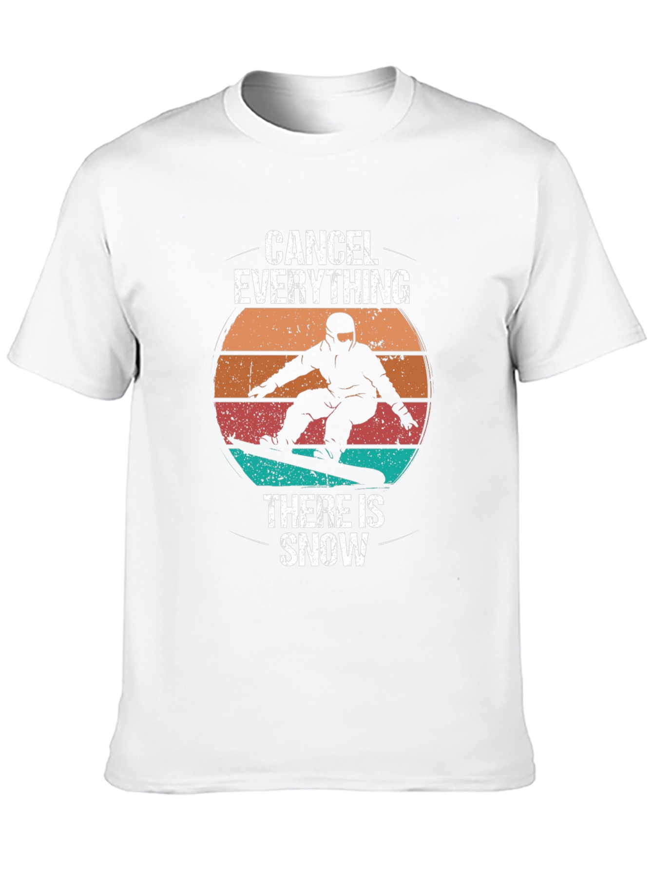 Cancel Everything Snowboard T-Shirt