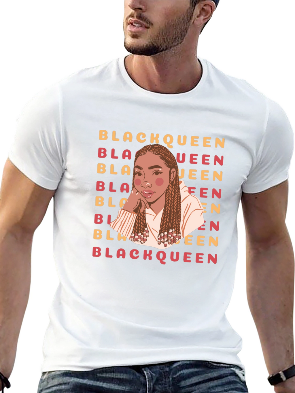 Black Queen Graphic Tee - Stylish Empowerment