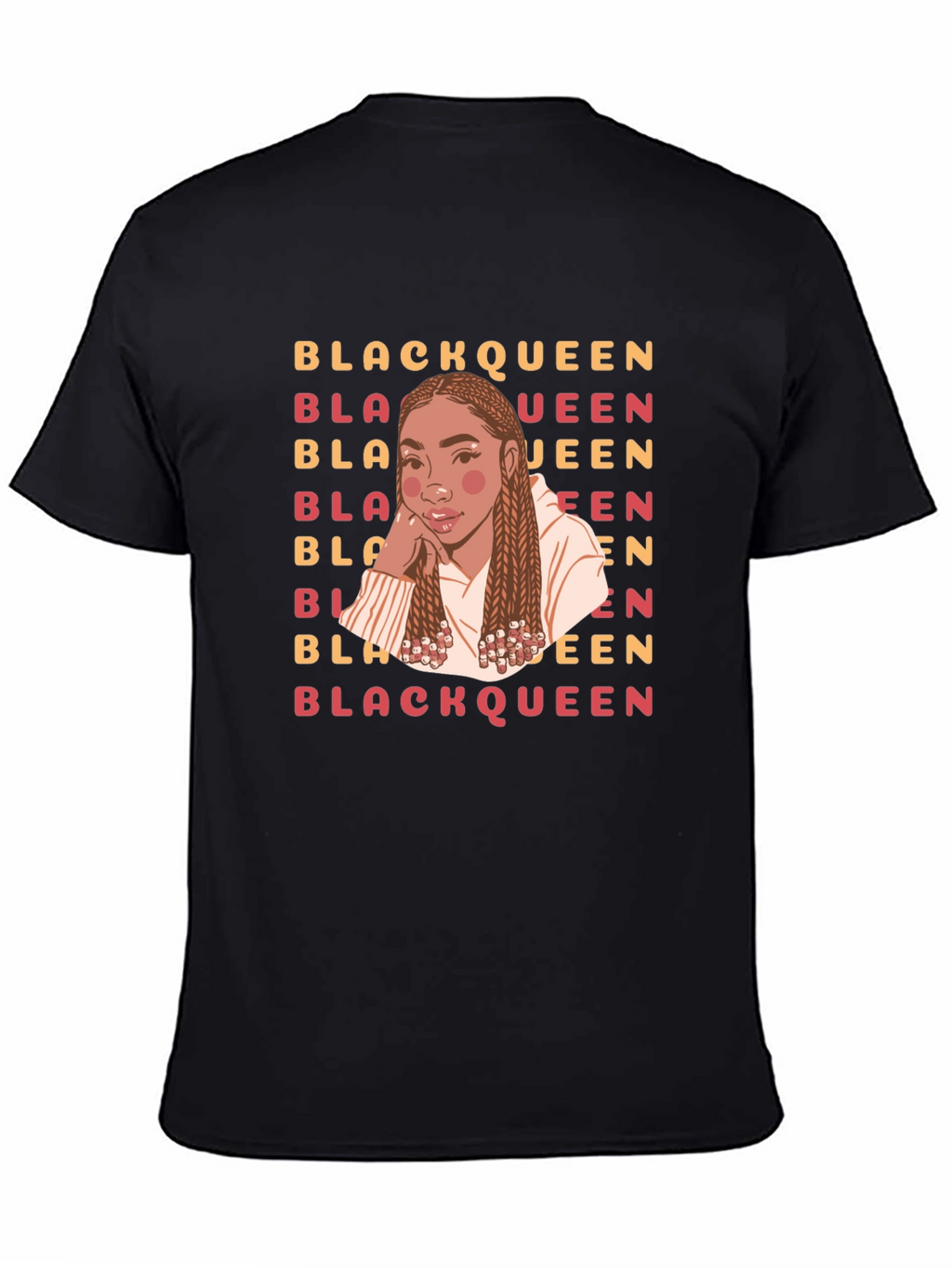 Black Queen Graphic Tee - Stylish Empowerment