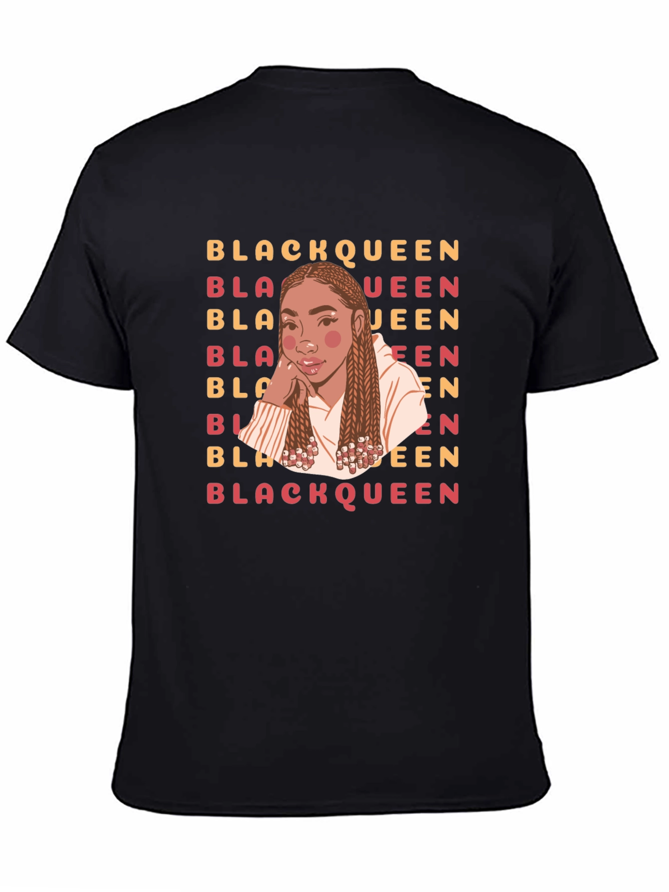 Black Queen Graphic Tee - Stylish Empowerment