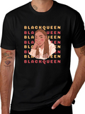 Black Queen Graphic Tee - Stylish Empowerment