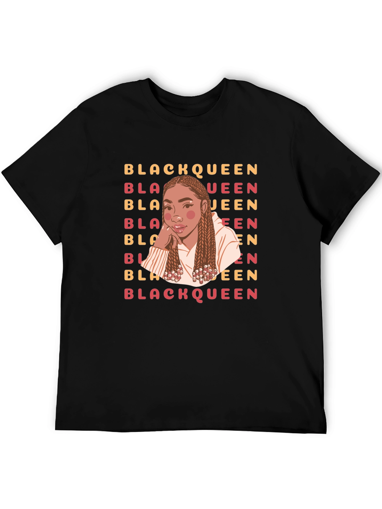 Black Queen Graphic Tee - Stylish Empowerment
